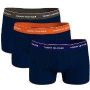 Tommy Hilfiger 3P Stretch Trunk Premium Essentials Grün/Orange Baumwol...