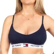 Tommy Hilfiger BH Tommy 85 T-Shirt Bralette Marine Baumwolle Large Dam...