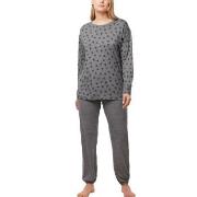 Triumph Endless Comfort PK Long Sleeve Pyjamas Dunkelgrau 38 Damen