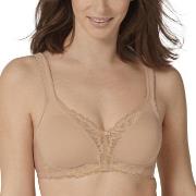 Triumph BH Modern Lace Cotton Soft Bra Beige A 75 Damen