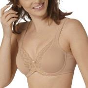 Triumph BH Modern Lace Cotton Underwire Bra Beige B 80 Damen