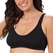 Trofe Comfort Lounge Bra BH Schwarz Baumwolle A 75 Damen