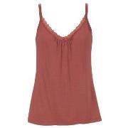 Trofe Core Solids Camisole Rostorange Viskose X-Large Damen