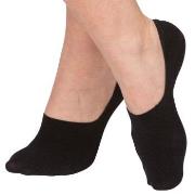 Trofe Cotton Invisible Socks Schwarz Gr 39/42 Damen