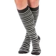 Trofe Printed Support Socks Schwarz/Grau Gr 39/42 Damen