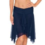 Wiki Basic Beach Skirt Dunkelblau Polyester Small Damen