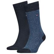 Tommy Hilfiger 2P Men Birdeye Sock Jeansblau Gr 39/42 Herren