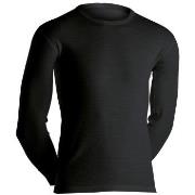 Dovre Long Sleeve Wool Crew Neck Schwarz Merinowolle Small Herren