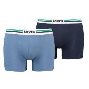 Levis 2P Men Sportswear Logo Boxer Brief Marine/Blau Baumwolle Medium ...