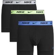 Nike 3P Everyday Essentials Cotton Stretch Boxer Schwarz/Silber Baumwo...
