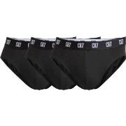 CR7 Cristiano Ronaldo 3P Basic Brief Schwarz Baumwolle Small Herren