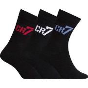 CR7 Cristiano Ronaldo 3P Boys Socks Schwarz Strl 30/34