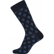 JBS 2P Patterned Cotton Socks Blaukaro Gr 40/47 Herren