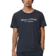 Marc O Polo Logo Top Marine Baumwolle Small Damen