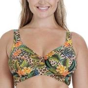 Miss Mary Amazonas Bikini Top Grün geblümt B 75 Damen