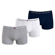 Tommy Hilfiger 3P Original Trunks Weiß/Grau Baumwolle Medium Herren