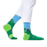 Happy Socks Garden Sock Blau/Grün Baumwolle Gr 41/46