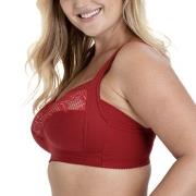 Miss Mary Lovely Lace Support Soft Bra BH Rot B 80 Damen
