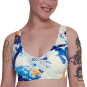 Sloggi BH ZERO Feel 2 0 Collab Bralette Blau/Weiß Medium Damen