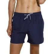 Panos Emporio Badehosen Classic Solid Swimshort Marine Polyester Small...
