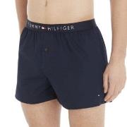 Tommy Hilfiger Cotton Woven Boxer Icon Marine Small Herren