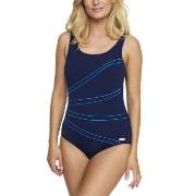 Damella Keira Chlorine Resistant Swimsuit 36-50 Marine 38 Damen