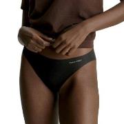 Calvin Klein Invisibles Cotton Bikini Briefs Schwarz Small Damen