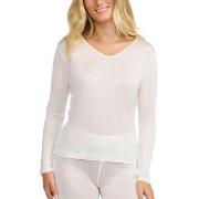 Damella Silk Long Sleeve Elfenbein Seide Small Damen