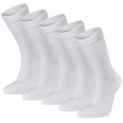 Seger 5P Basic Cotton Socks Weiß Gr 39/42
