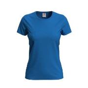 Stedman Comfort-T Crew Neck T-shirt Royalblau Baumwolle Small Damen
