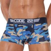 Code 22 Army Trunk Blau Muster Small Herren