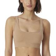 Schiesser BH Bustier Seamless Top Beige Polyamid Small Damen