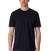 Schiesser 2P Essentials American T-shirts Round Neck Schwarz Baumwolle...