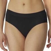 Schiesser Seamless Panty Schwarz Polyamid Small Damen