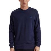 JBS of Denmark Badge Crew Neck Sweatshirt Marine Small Herren