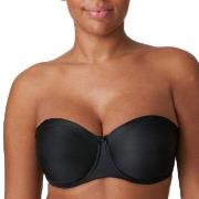 PrimaDonna BH Satin Non Padded Strapless Bra Schwarz C 75 Damen