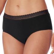 Schiesser 2P Secret Care Panties Schwarz 34/36 Damen