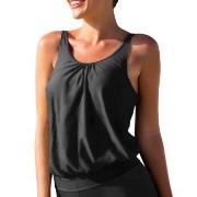 Wiki Loose Tankini Top Schwarz C/D XXL Damen