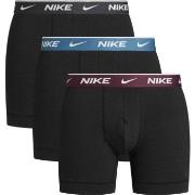 Nike 9P Everyday Essentials Cotton Stretch Boxer D1 Schw/Weinrot Baumw...