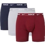 Nike 9P Everyday Essentials Cotton Stretch Boxer D1 Blau/Rot Baumwolle...