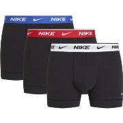 Nike 6P Everyday Essentials Cotton Stretch Trunk D1 Rot/Blau Baumwolle...