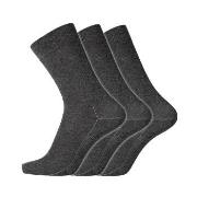 Dovre 3P Cotton Socks Dunkelgrau Gr 45/48 Herren