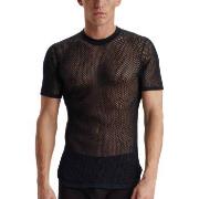 Dovre Wool Mesh T-Shirt Schwarz Wolle Small Herren