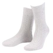 Amanda Christensen True Ankle Rib Sock Sand Gr 39/42 Herren