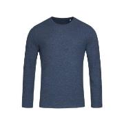 Stedman Knit Long Sleeve For Men Blau Small Herren