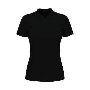 Stedman Lux Short Sleeve Polo For Women Schwarz Baumwolle Small Damen