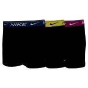 Nike 9P Ultra Comfort Boxer Brief Schwarz/Gelb Small Herren