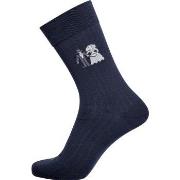 Egtved Cotton Wedding Sock Marine Gr 45/48 Herren