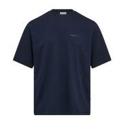 Resteröds Mid Sleeve T-Shirt Marine Ökologische Baumwolle Small Herren