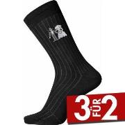 Egtved Cotton Wedding Sock Schwarz Gr 45/48 Herren